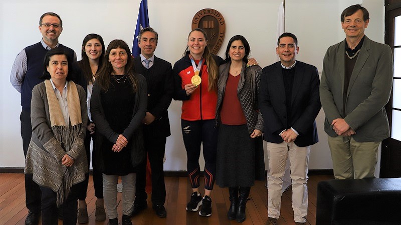 Foto 8 de 8: Natalia Duco, atleta nacional y estudiante UGM, ganó medalla de oro en Juegos Odesur 2022