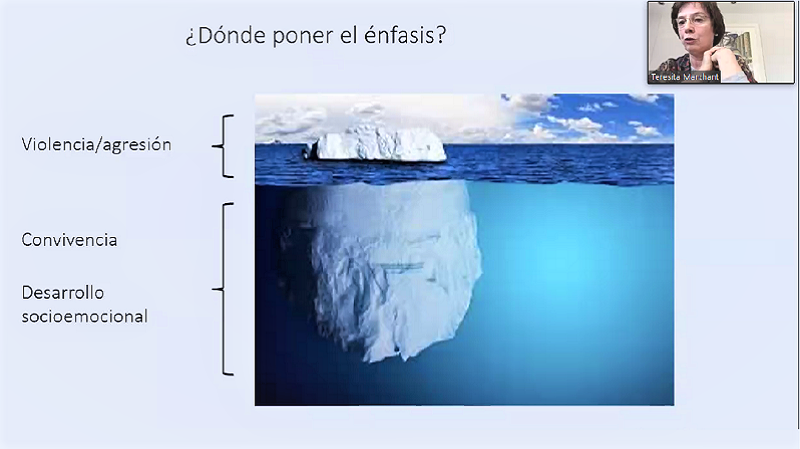 Foto 7 de 11: Escuela de Psicología UGM y Fundación Honra realizaron Congreso online “Prevención Educativa temprana de las violencias que viven las y los jóvenes”
