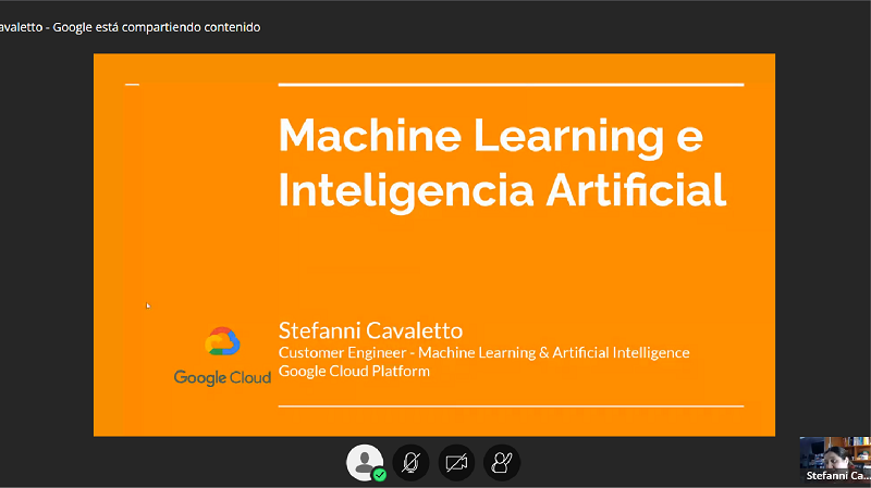 Foto 1 de 5: Ingeniera de Google realizó webinar sobre Machine Learning e Inteligencia Artificial