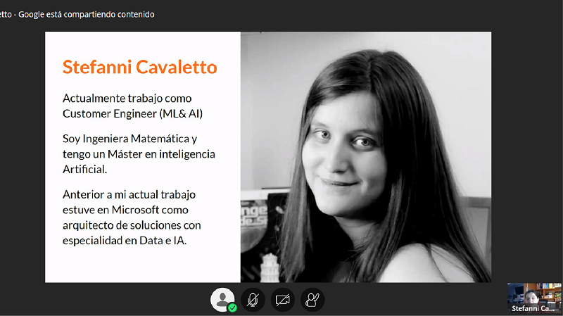 Foto 3 de 5: Ingeniera de Google realizó webinar sobre Machine Learning e Inteligencia Artificial
