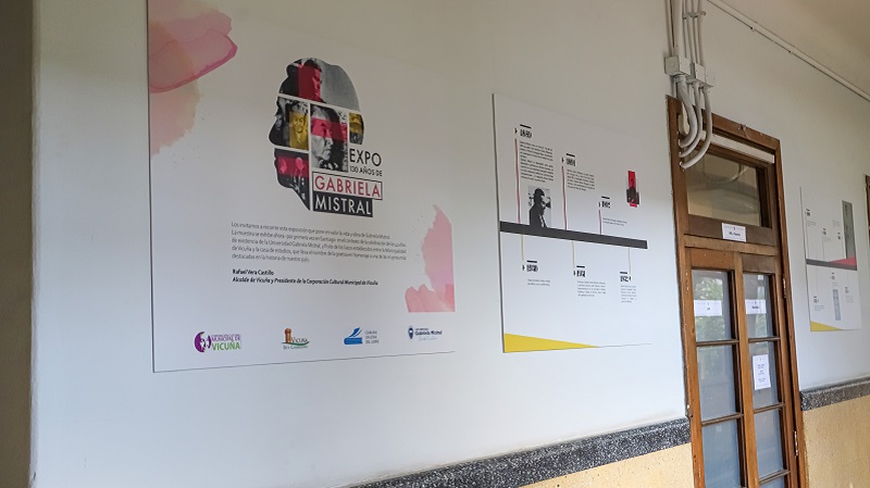 Foto 14 de 15: Universidad Gabriela Mistral inauguró “Exposición 130 Años de Gabriela Mistral”