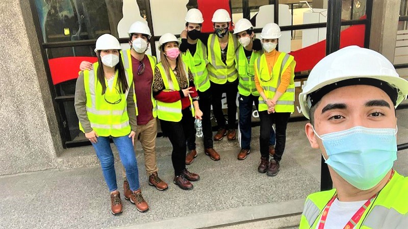 Foto 1 de 5: Estudiantes de Diseño UGM participaron de proyecto colaborativo audiovisual con Coca Cola Andina