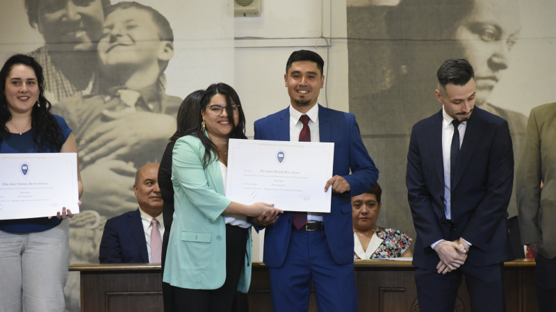 Foto 17 de 71: Galería fotográfica (Primera Parte): Ceremonias de Titulación UGM Año Académico 2022 Escuela de Ciencias de la Salud UGM