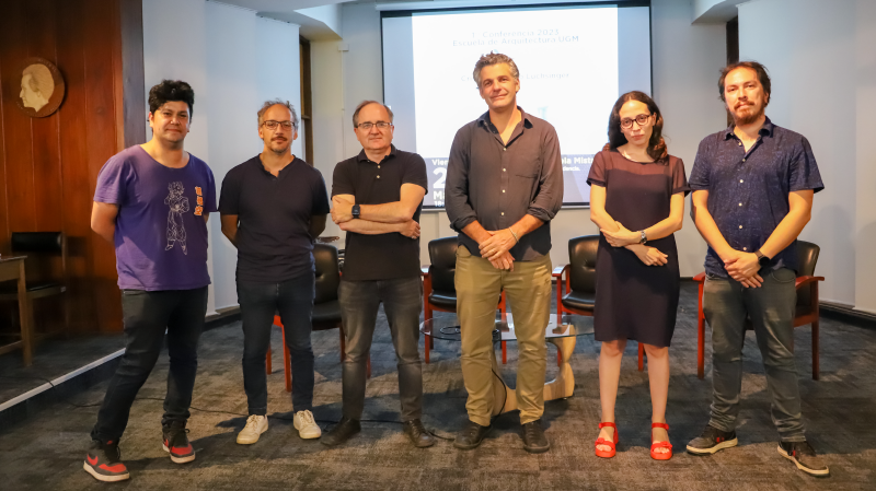 Foto 1 de 7: Escuela de Arquitectura UGM realizó su 1ra Conferencia del año 2023