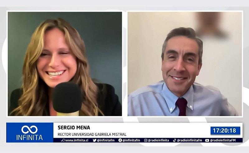 Imagen de la noticia: UGM en la prensa: Entrevista a Rector Sergio Mena en Radio Infinita