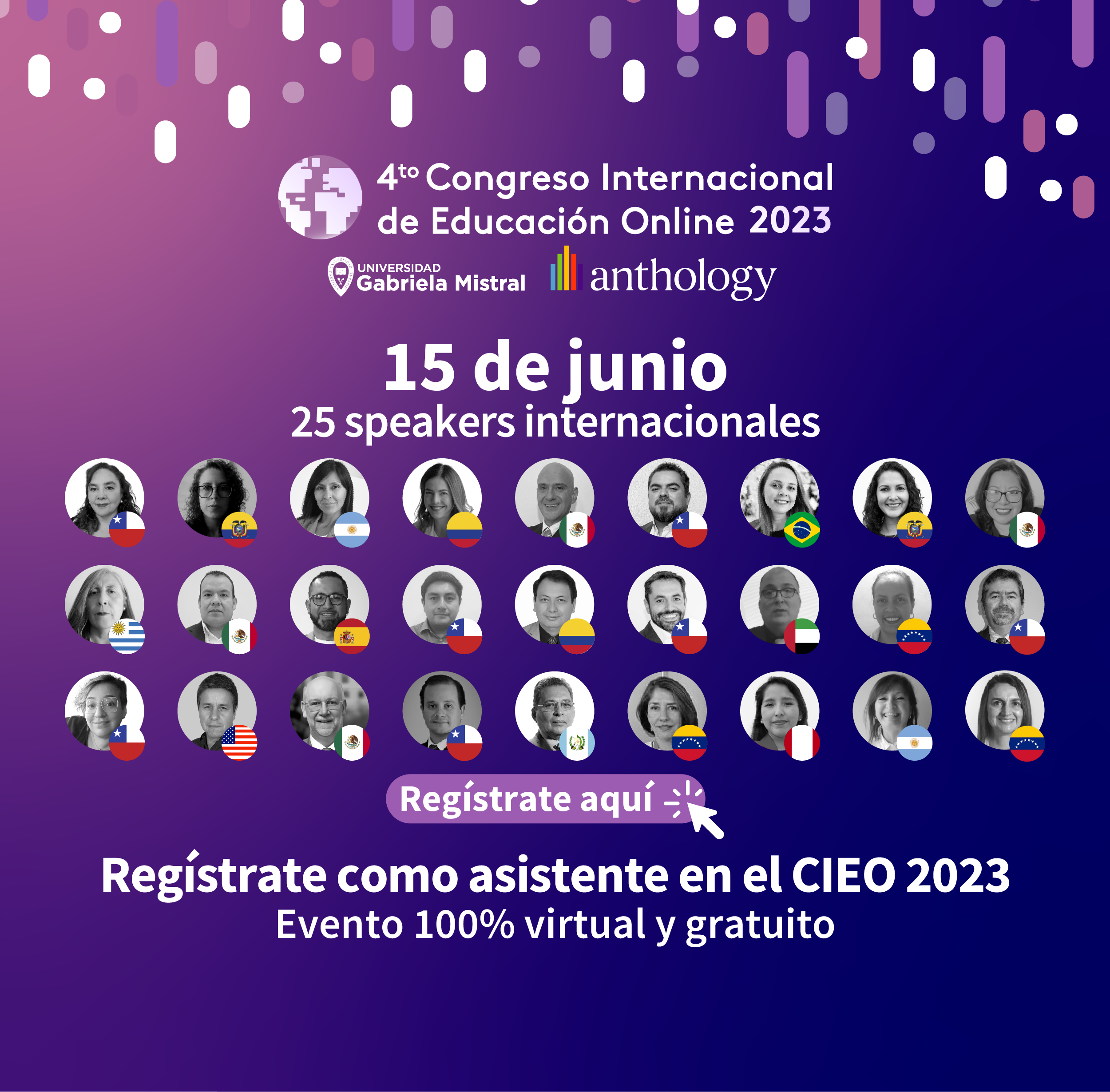 Imagen de la noticia: Regístrate como asistente al IV Congreso Internacional de Educación Online (CIEO) 2023