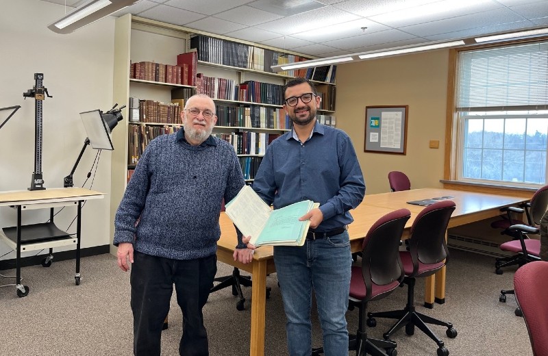 Imagen de la noticia: Director de Licenciatura en Historia UGM realizó estadía de investigación en el Wheaton College de Chicago