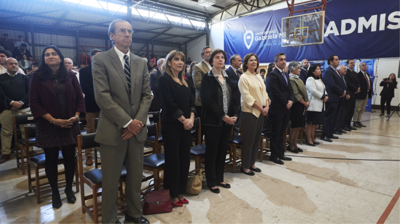 Foto 3 de 15: Luz María Budge, Presidenta del Consejo Nacional de Educación, inauguró Año Académico 2023 de Universidad Gabriela Mistral