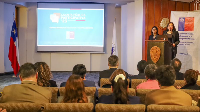 Foto 4 de 9: Superintendencia de Insolvencia y Reemprendimiento realizó su Cuenta Pública Participativa 2023 en la UGM