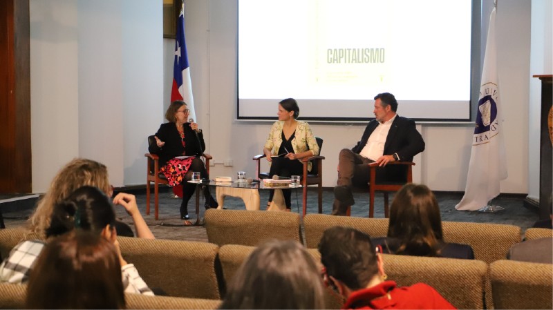 Foto 6 de 10: Jeannette Von Wolfersdorff presentó en UGM libro “Capitalismo: una historia sobre innovación, inversiones y el ser humano”