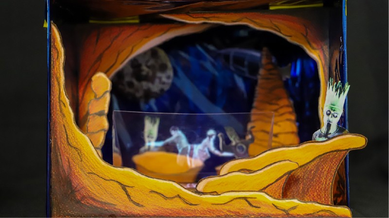Foto 8 de 9: Galería: Muestra de Hologramas Escuela de Diseño y Artes Digitales
