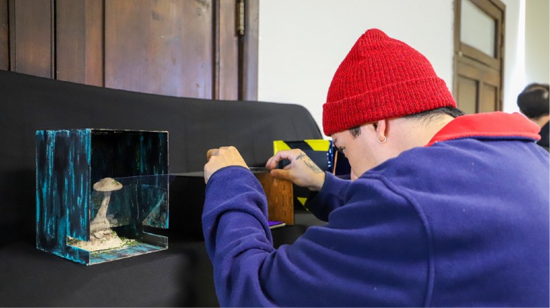 Foto 2 de 9: Galería: Muestra de Hologramas Escuela de Diseño y Artes Digitales