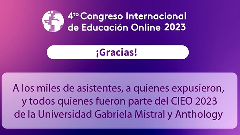 Foto 11 de 11: 4to Congreso Internacional de Educación Online (CIEO) de UGM y Anthology convocó a más de 4 mil 500 inscritos