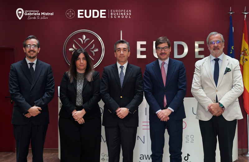 Imagen de la noticia: Universidad Gabriela Mistral y EUDE Business School realizarán conjuntamente dos programas de Magíster