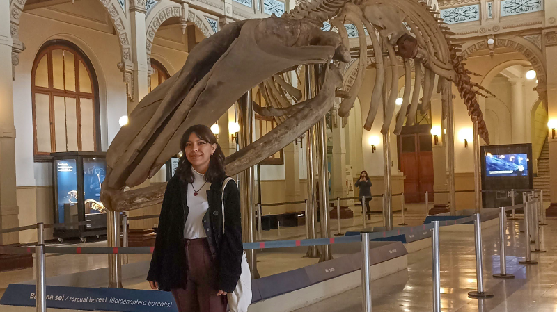 Foto 8 de 8: Estudiante de Psicología de la Loyola University Chicago inició su pasantía internacional en la UGM