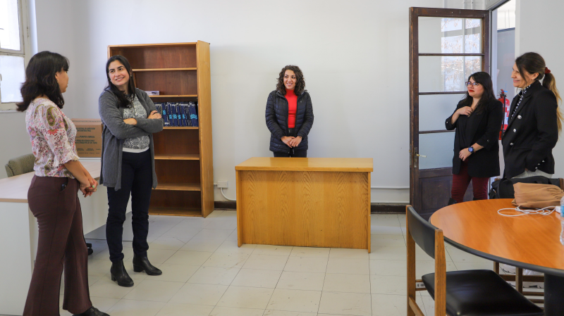 Foto 6 de 8: Estudiante de Psicología de la Loyola University Chicago inició su pasantía internacional en la UGM