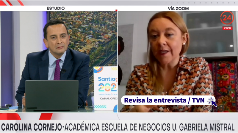Imagen de la noticia: En entrevista con TVN académica de la UGM abordó el alza de la UF