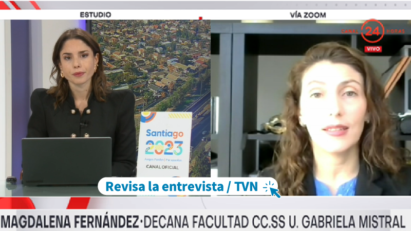 Imagen de la noticia: En entrevista con TVN decana analizó los problemas de convivencia escolar en Chile