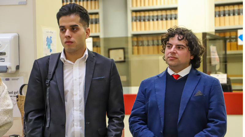 Foto 6 de 10: Estudiantes de Derecho UGM visitaron oficinas del Conservador de Bienes Raíces de Santiago (CBR)