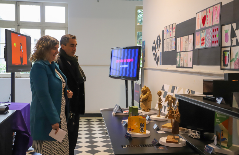 Imagen de la noticia: Escuela de Diseño y Artes Digitales realizó “Expo ADAD”