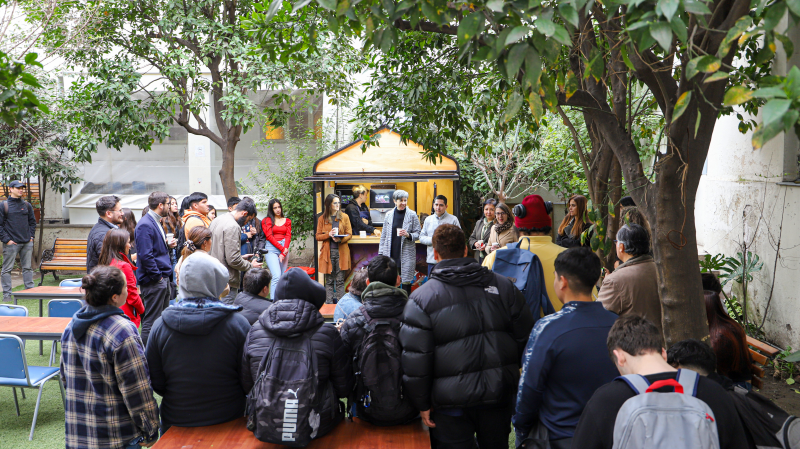 Foto 1 de 6: Estudiantes mistralinos son parte del programa “Crea tu Futuro” de Nescafé
