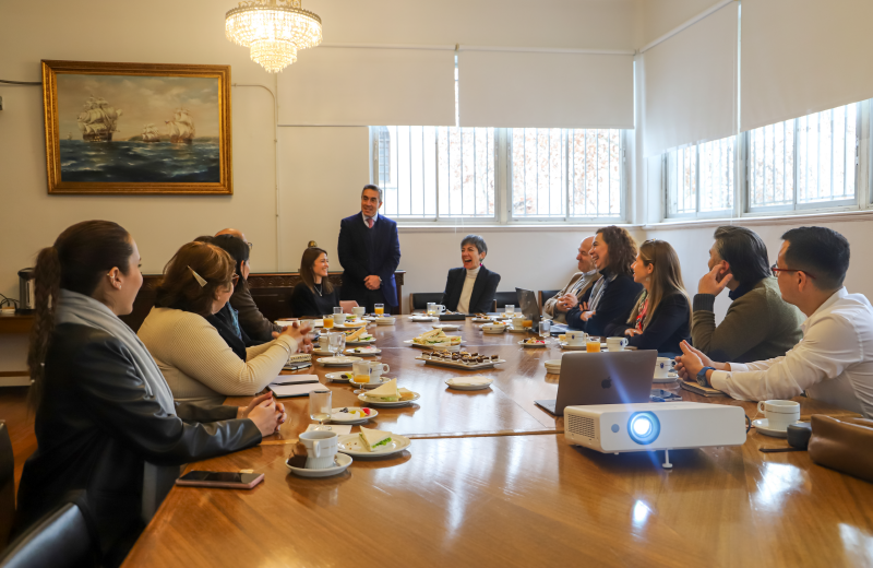 Imagen de la noticia: Representantes de universidades integrantes de la Corporación de Universidades Privadas (CUP) abordaron internacionalización