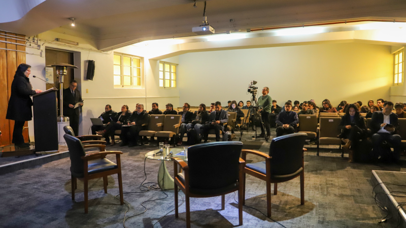Foto 4 de 10: Escuela de Ingeniería y Tecnología realizó conversatorio y presentó ante la comunidad la nueva Revista Nodos UGM