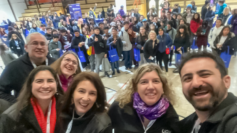 Foto 1 de 12: “Vive la UGM 2023” recibió a más de doscientos participantes que se convirtieron en mistralinos por un día