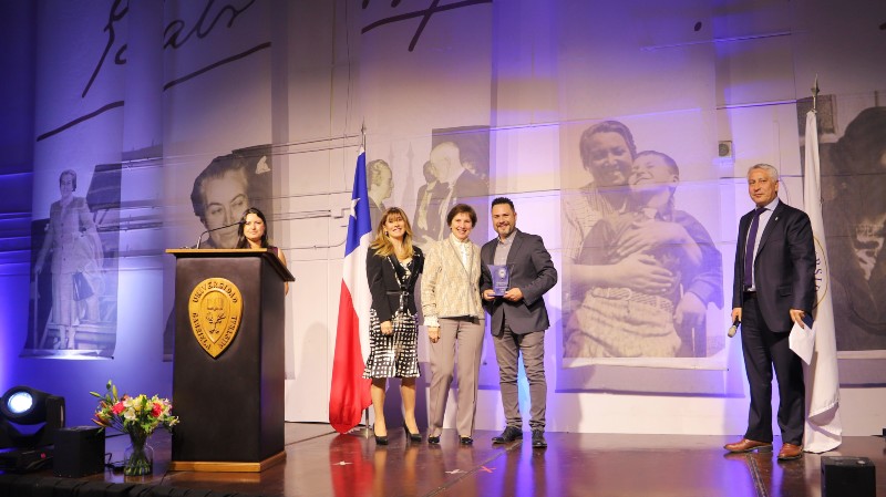 Foto 7 de 8: Rector Sergio Mena realizó la cuenta del período 2023 ante la comunidad mistralina