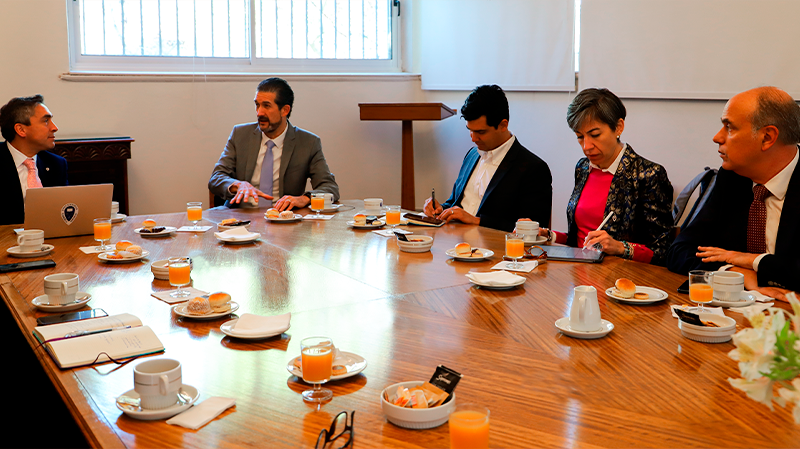 Foto 5 de 5: Universidad Gabriela Mistral firmó convenio de colaboración con la Universidad Tecmilenio de México