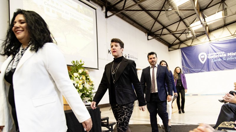 Foto 1 de 57: Galería fotográfica (Primera Parte): Ceremonia de Titulación UGM Año Académico 2023 Escuela de Diseño y Artes Digitales, Psicología, Ciencias de la Salud, Educación y Magísteres