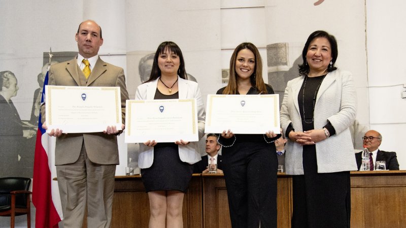 Foto 44 de 57: Galería fotográfica (Primera Parte): Ceremonia de Titulación UGM Año Académico 2023 Escuela de Diseño y Artes Digitales, Psicología, Ciencias de la Salud, Educación y Magísteres