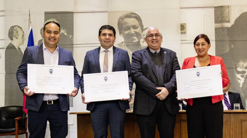 Foto 52 de 57: Galería fotográfica (Primera Parte): Ceremonia de Titulación UGM Año Académico 2023 Facultades de Ciencias Sociales, Jurídicas y Humanidades y de Negocios y Tecnologías