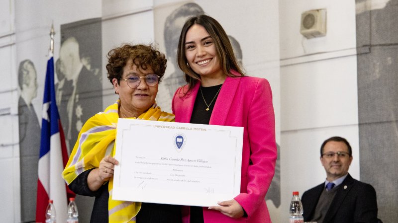 Foto 15 de 67: Galería fotográfica (Segunda Parte): Ceremonia de Titulación UGM Año Académico 2023 Escuela de Diseño y Artes Digitales, Psicología, Ciencias de la Salud, Educación y Magísteres