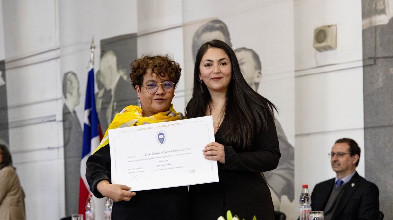 Foto 24 de 67: Galería fotográfica (Segunda Parte): Ceremonia de Titulación UGM Año Académico 2023 Escuela de Diseño y Artes Digitales, Psicología, Ciencias de la Salud, Educación y Magísteres