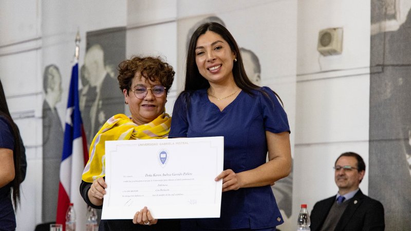 Foto 32 de 67: Galería fotográfica (Segunda Parte): Ceremonia de Titulación UGM Año Académico 2023 Escuela de Diseño y Artes Digitales, Psicología, Ciencias de la Salud, Educación y Magísteres