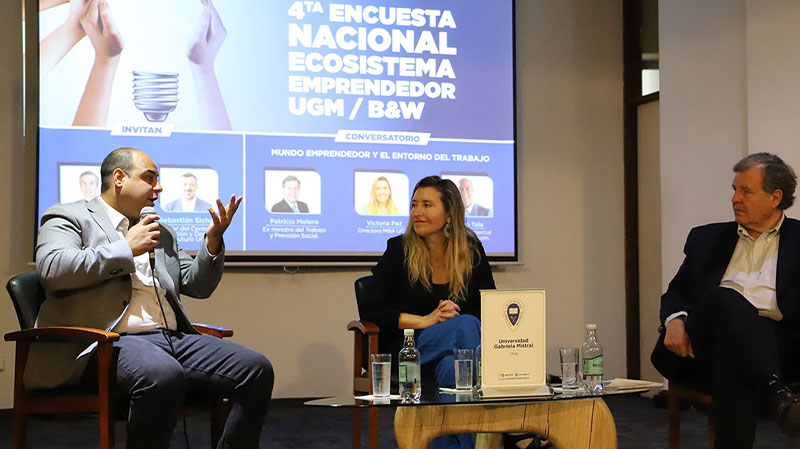 Foto 7 de 8: 4ta Encuesta Nacional Ecosistema Emprendedor UGM / B&W: Chilenos piensan que grandes empresas pagan mejor y pymes tienen mejor ambiente laboral