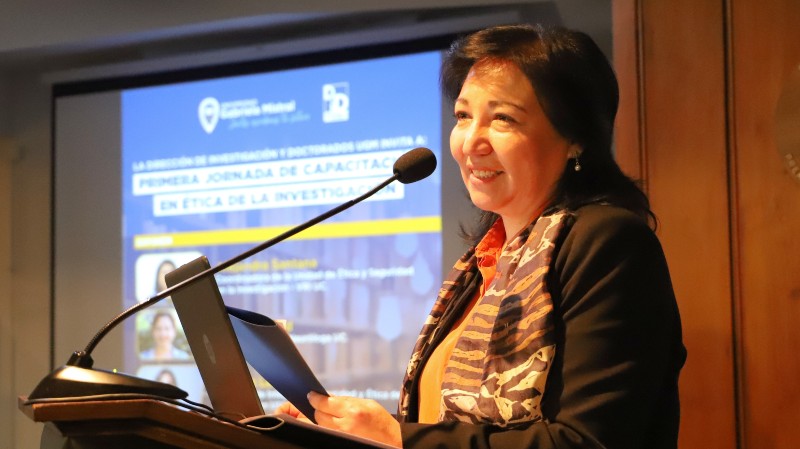 Foto 1 de 8: Dirección de Investigación y Doctorados UGM realizó 1era Jornada de Capacitación en Ética de la Investigación