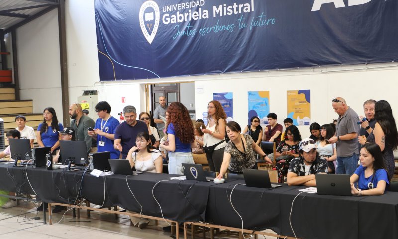 Universidad Gabriela Mistral da la bienvenida a sus primeros matriculados 2024