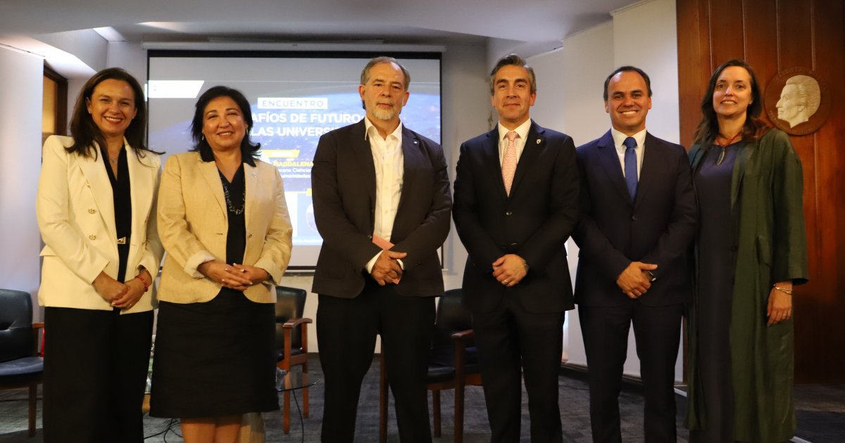 Imagen de la noticia: Universidad Gabriela Mistral organizó encuentro "Desafíos de Futuro: Rol de las Universidades"