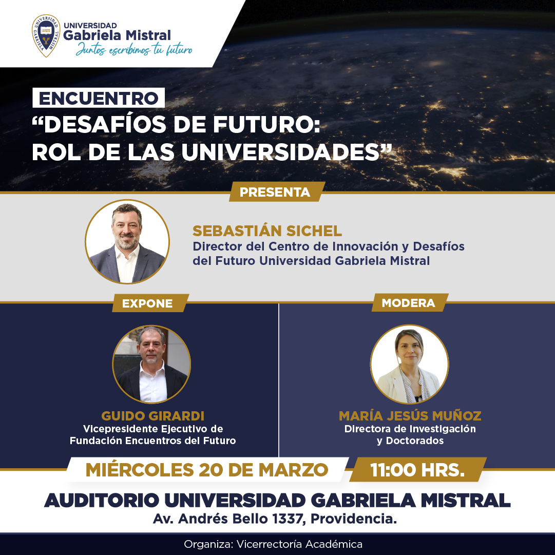 Imagen de la noticia: Encuentro "Desafíos de Futuro: Rol de las Universidades"