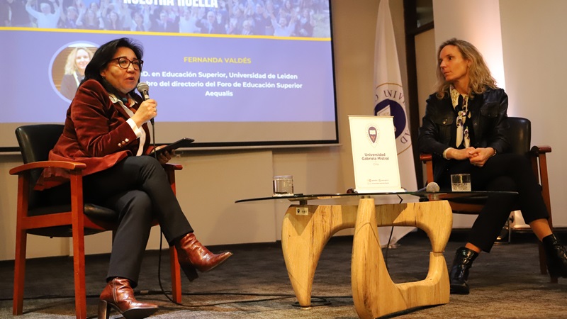 Imagen de la noticia: III Seminario “Construyendo Nuestra Huella” UGM contó con destacada participación de la Dra. en Educación Fernanda Valdés