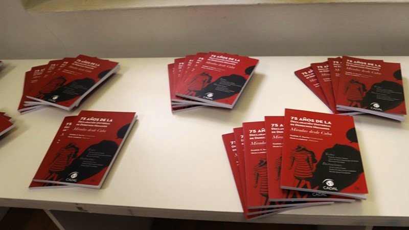 Foto 4 de 4: En UGM se presentó libro “75 años de la Declaración Universal de los Derechos Humanos: Miradas desde Cuba”