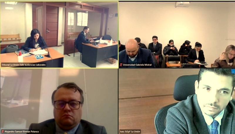 Imagen de la noticia: Explorando el Mundo Judicial: Estudiantes de Derecho de la UGM se sumergen en audiencias laborales