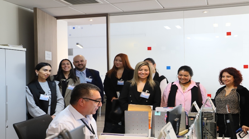 Imagen de la noticia: Estudiantes de Derecho UGM iniciaron pasantía en Superintendencia de Insolvencia y Reemprendimiento