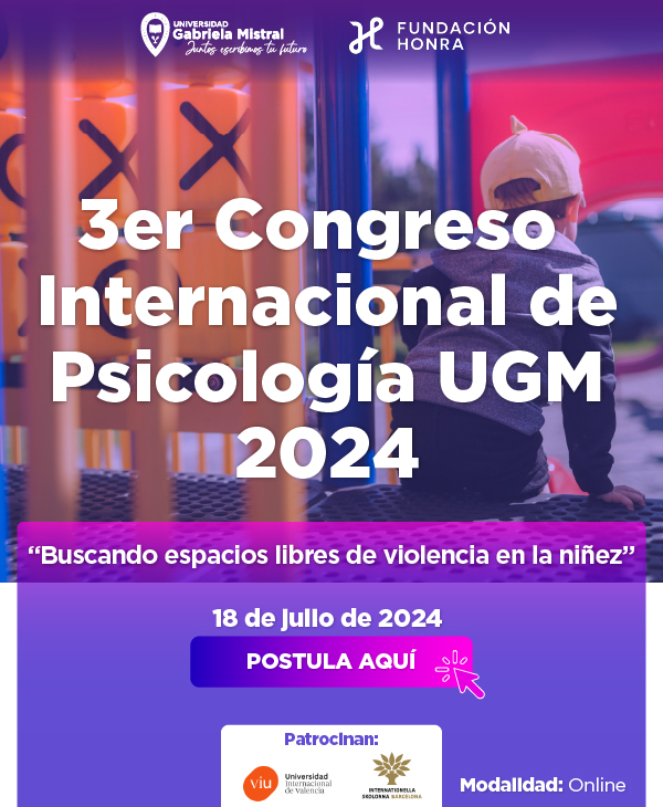 Imagen de la noticia: Postula tu ponencia al III Congreso Internacional de Psicología UGM 2024