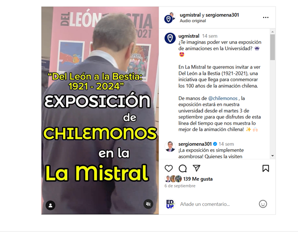 Imagen de la noticia: "Del León a La Bestia": La Evolución de la Animación Chilena llega a la Universidad Gabriela Mistral