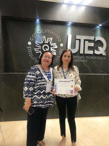 Foto 1 de 2: Académica UGM expuso en el 20° Congreso Internacional sobre Educación Basada en Conocimiento en México