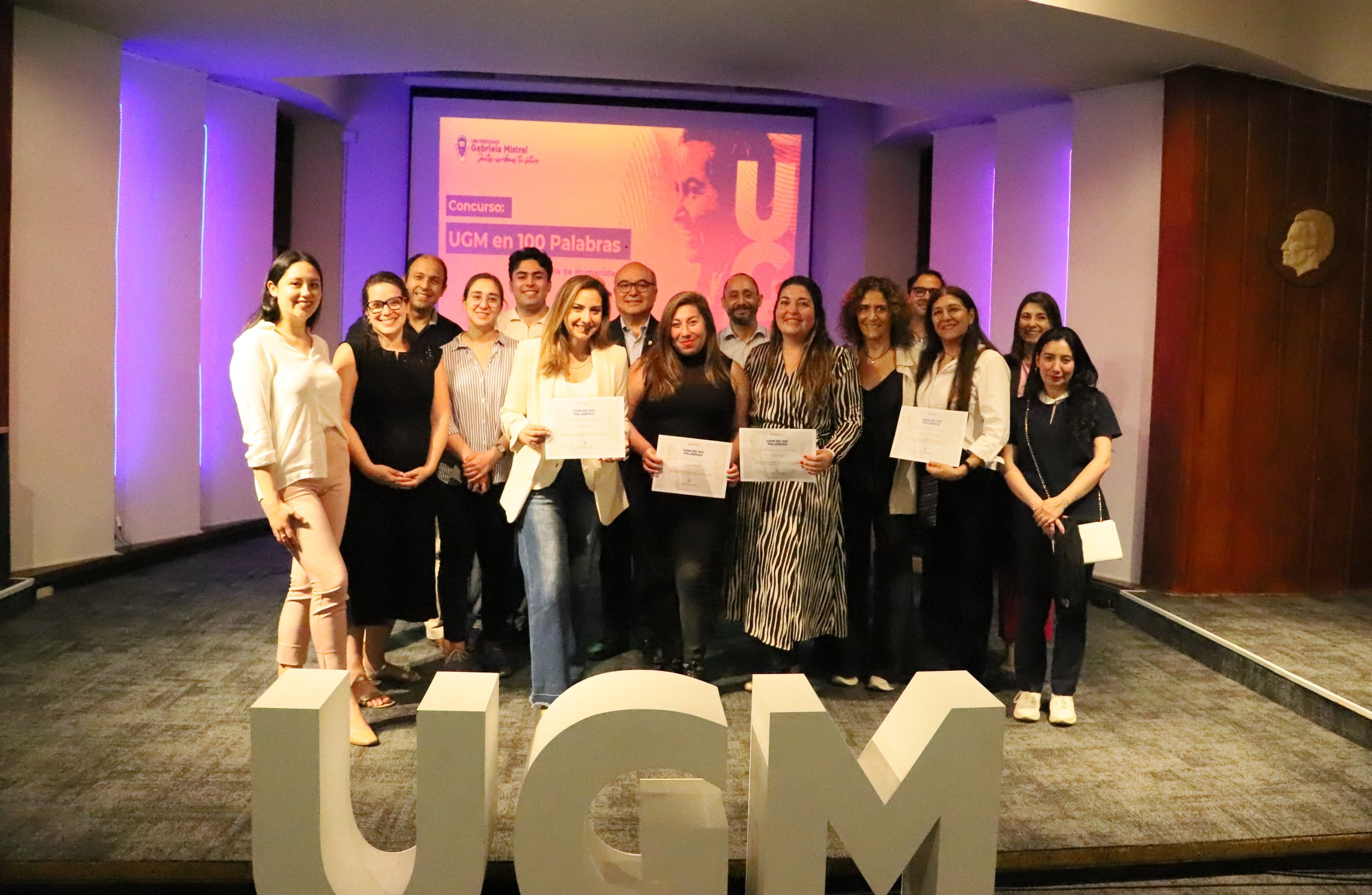 Imagen de la noticia: Premiación del Primer Concurso "UGM en 100 palabras": Un paso hacia una tradición anual