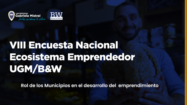 Imagen de la noticia: VIII Encuesta Ecosistema Emprendedor UGM/BW: 89% cree que apoyo del alcalde al emprendimiento puede reducir desempleo